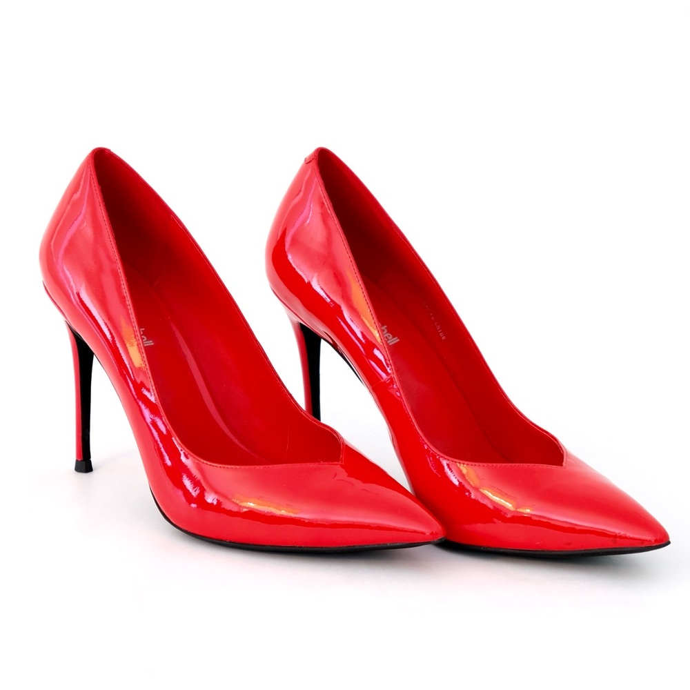 Jeffrey Campbell Lure Red Stiletto Heels Size 9.5